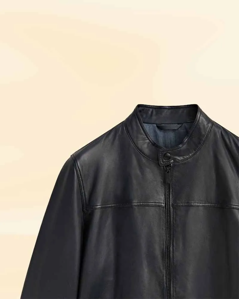 The Midnight Maverick leather jacket