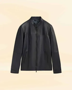 The Midnight Maverick leather jacket