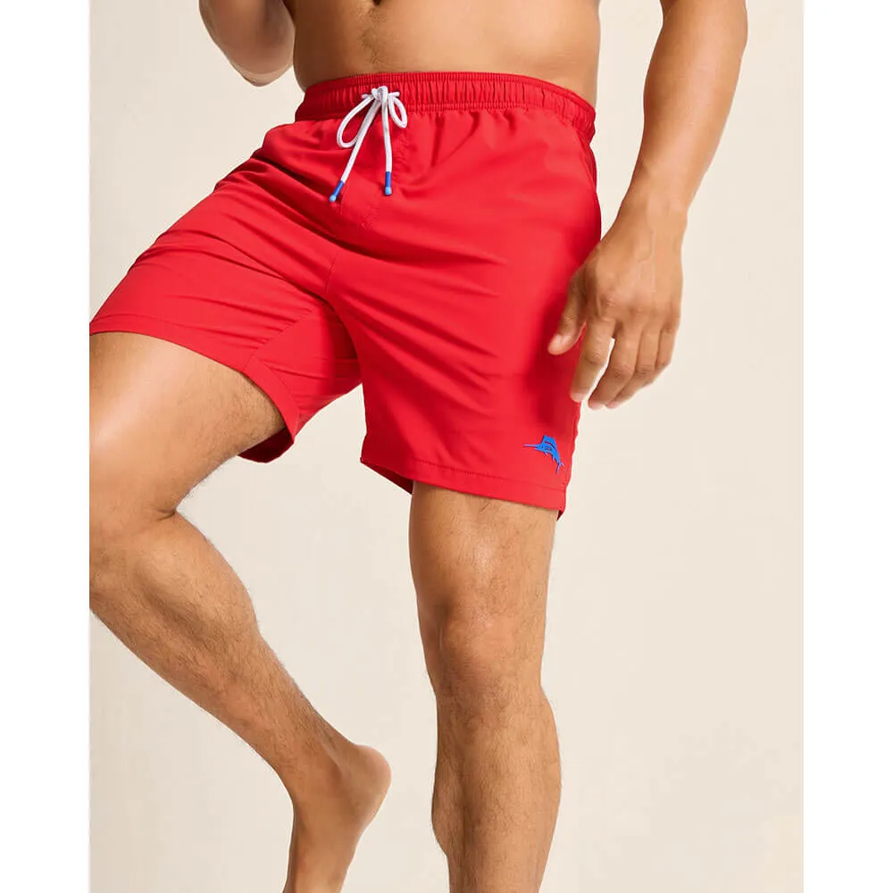 Tommy Bahama 6-Inch Naples Bay Swim Trunks - Boomerang Red*