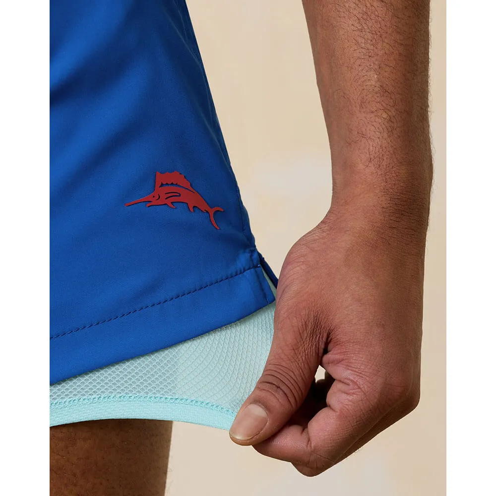 Tommy Bahama 6-Inch Naples Bay Swim Trunks - Cobalt Sea
