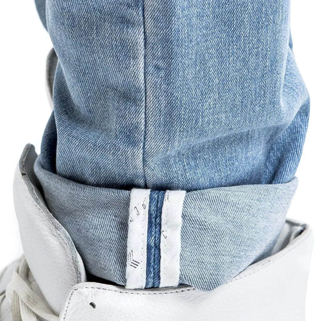 Trench Skinny - Blue Bleach