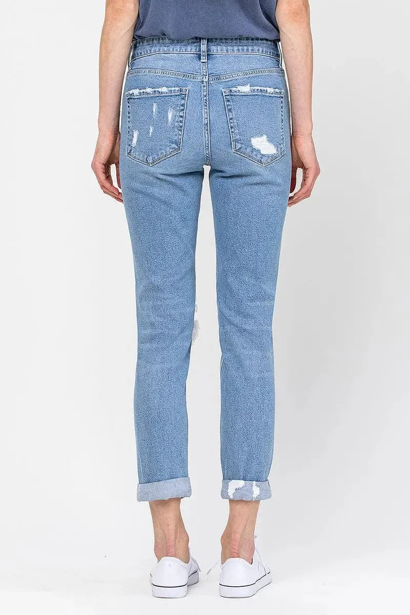 Vervet Distressed Boyfriend Jeans