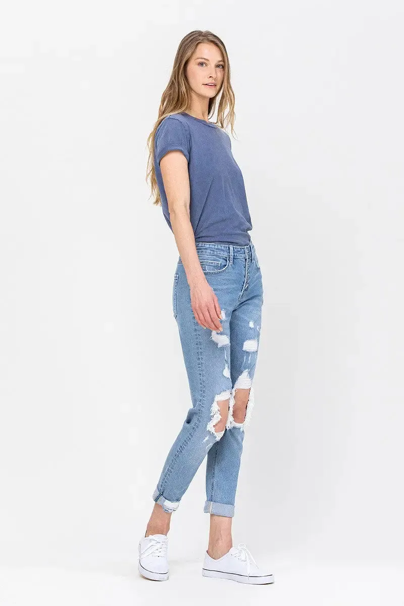Vervet Distressed Boyfriend Jeans