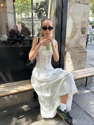 Vvsha Elowen French Maxi Dress