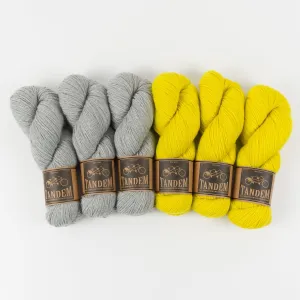 WESTKNITS KIT - BRIGHT GREY