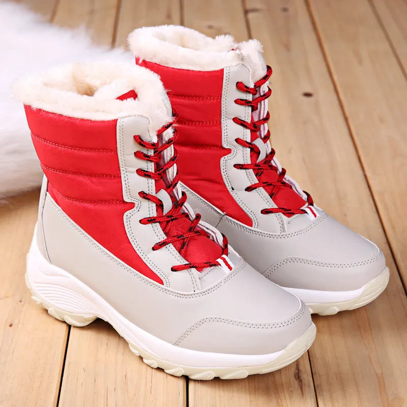 Women Waterproof Snow Boots